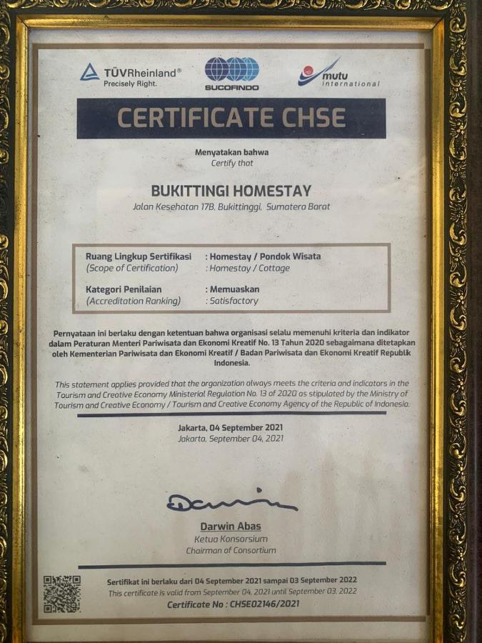 Bukittinggi Homestay エクステリア 写真